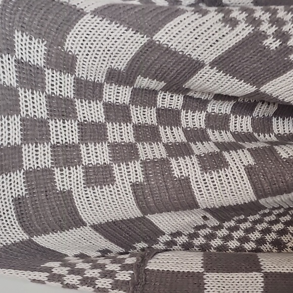 Bibi Boutique Oversized Plus Size Chunky Knit Open Faced Cardigan Sweater - Picture 9 of 9